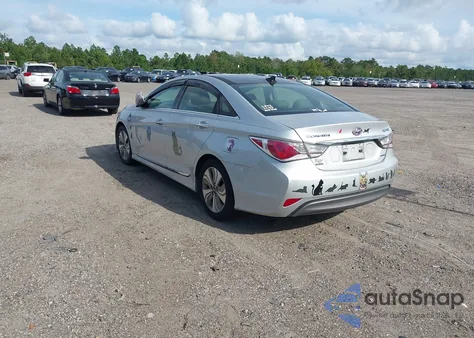 2014 Hyundai Sonata Hybrid Limited z USA, uszkodzony, nr VIN KMHEC4A41EA110011